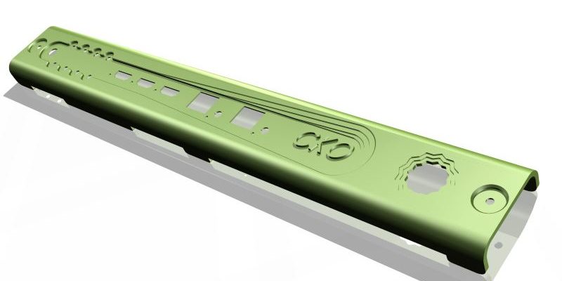 CNC Milled Front Panel CNC Milled Front Panel